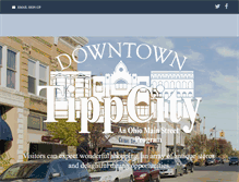 Tablet Screenshot of downtowntippcity.org